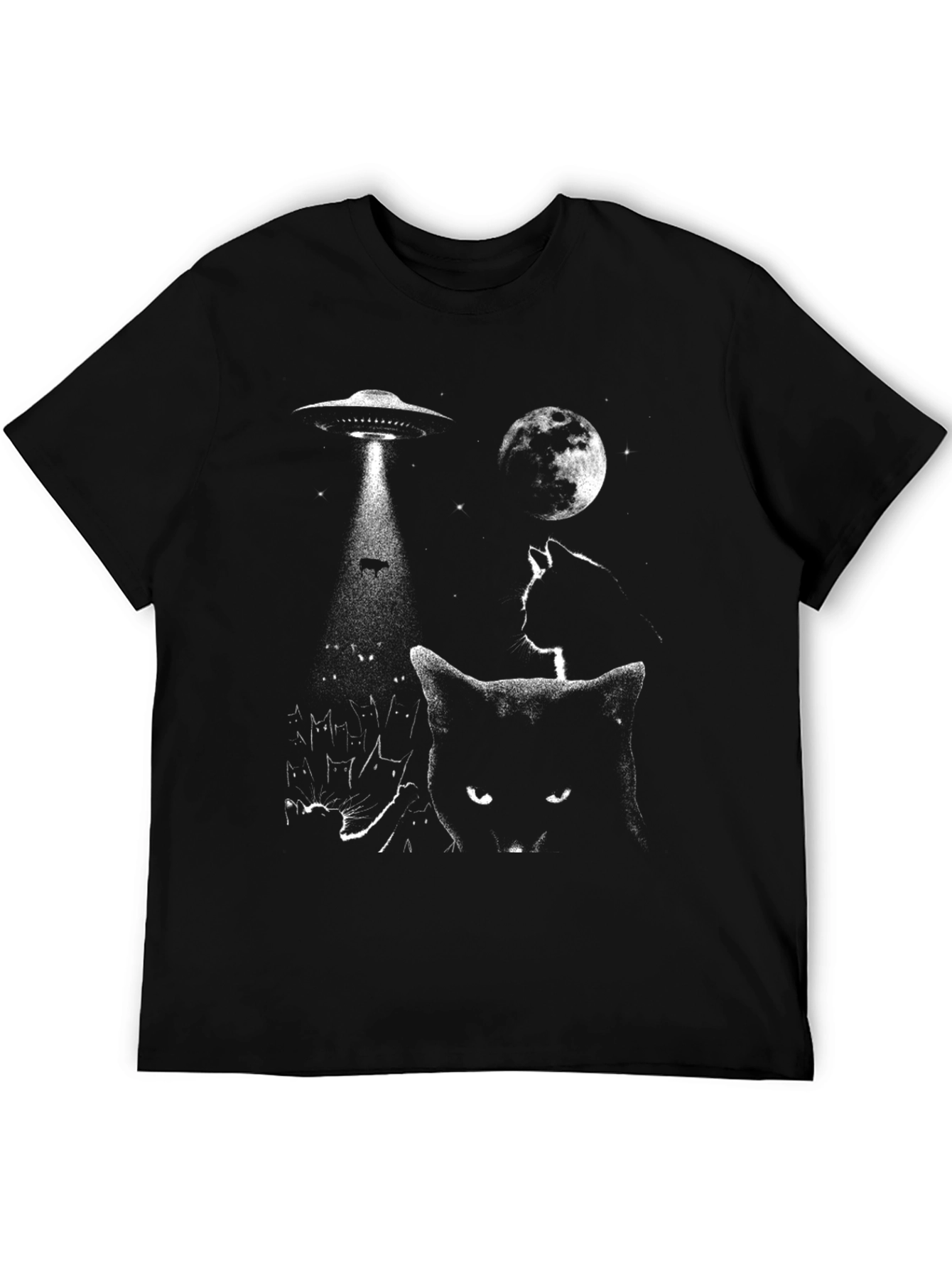 UFO Cat Abduction T-Shirt
