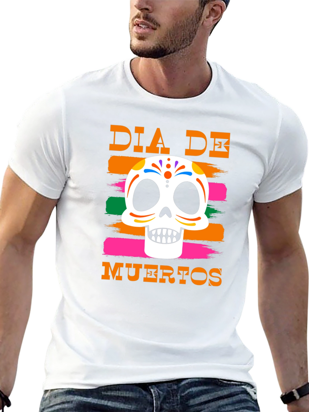 Day of the Dead T-Shirt - Skull Design