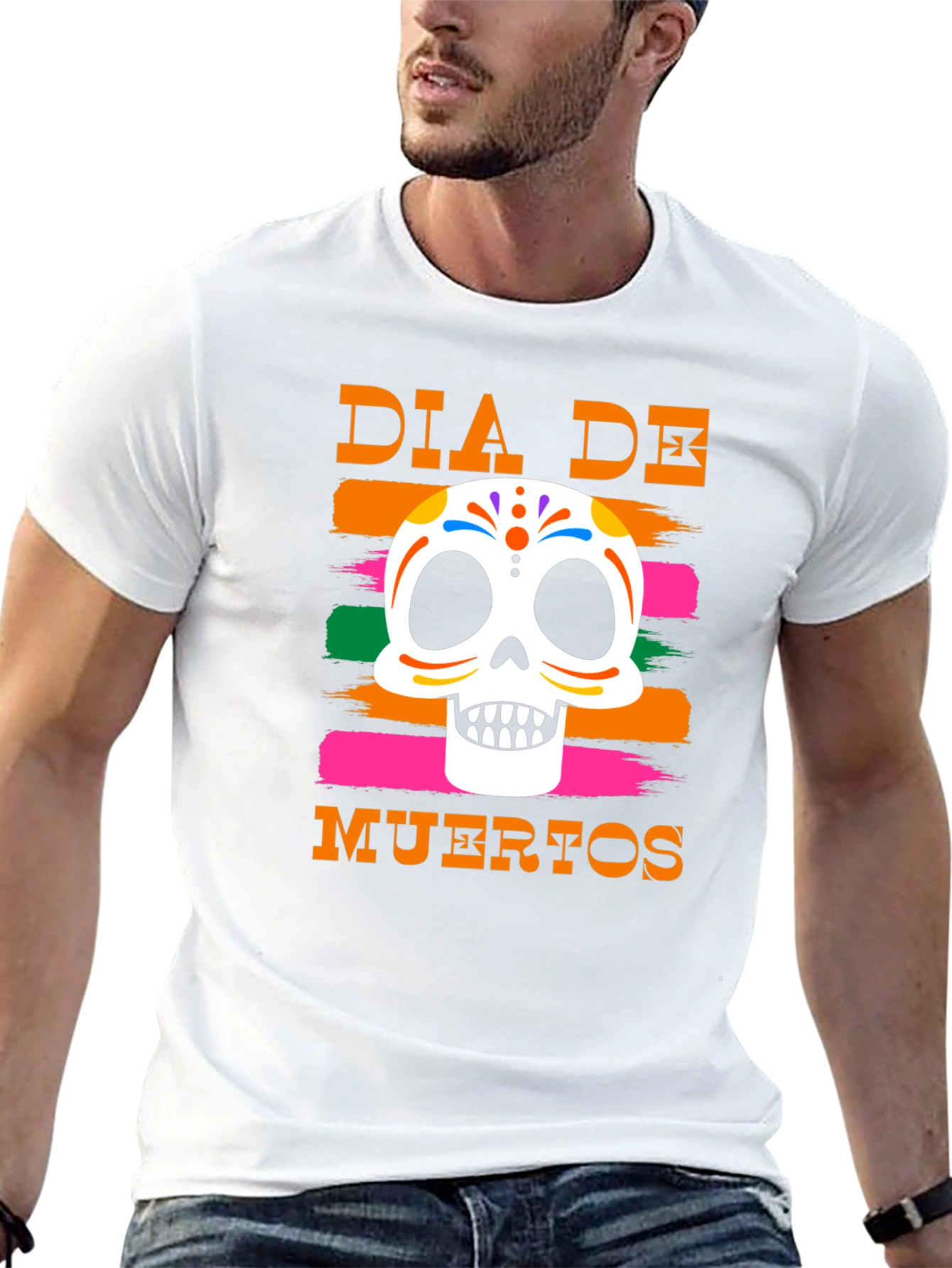 Day of the Dead T-Shirt - Skull Design