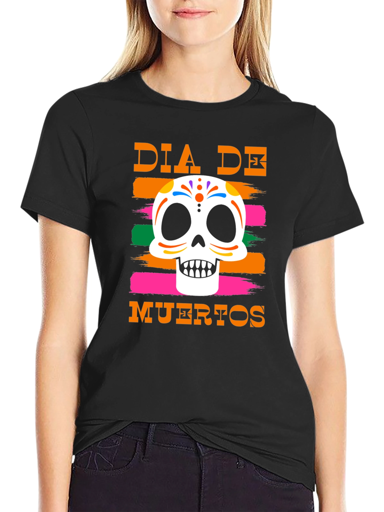 Day of the Dead T-Shirt - Skull Design