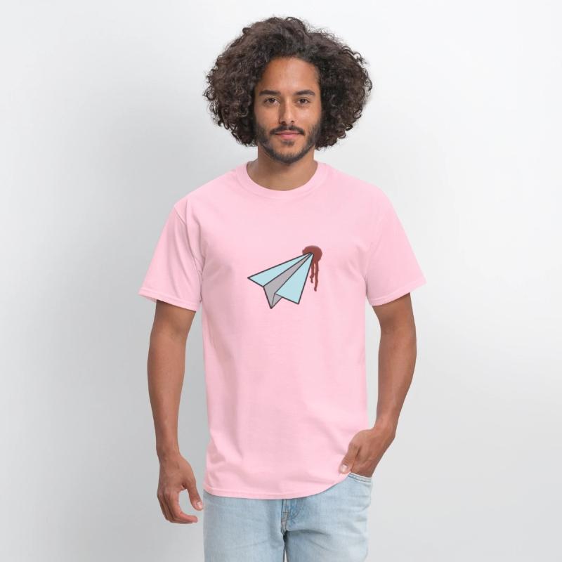 Paper plane mishap