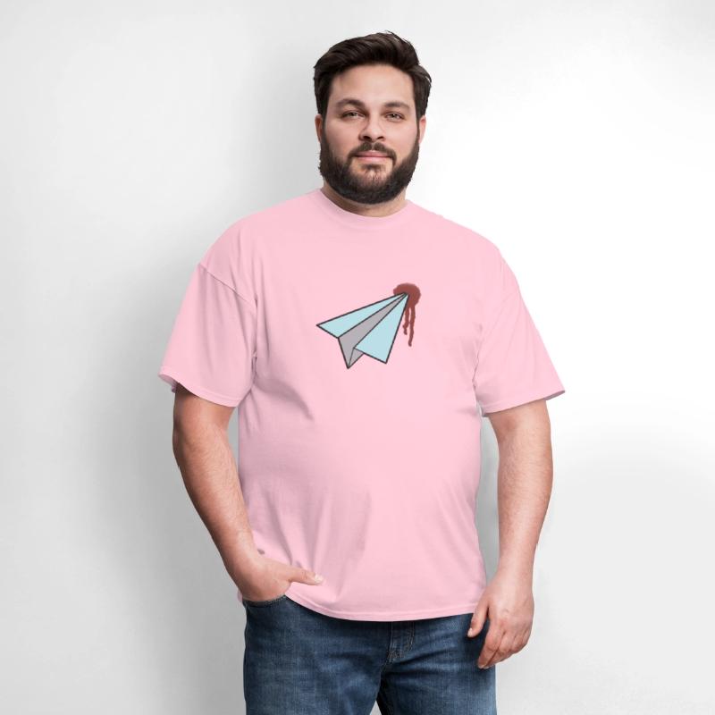 Paper plane mishap
