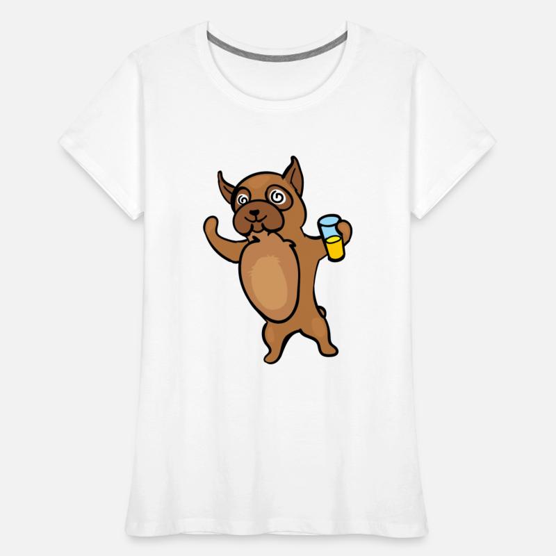 Party Dog Drinking
