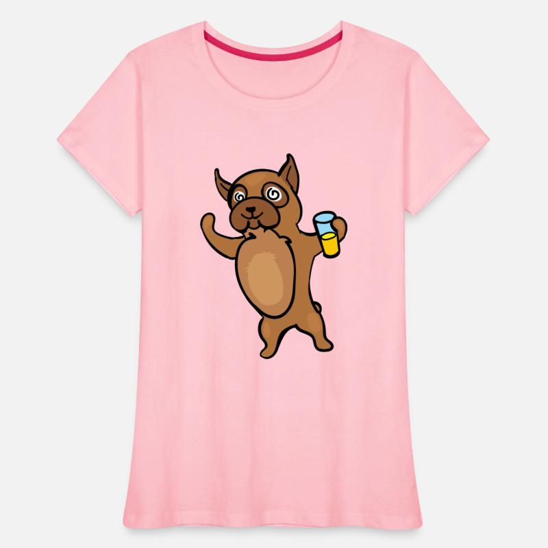 Party Dog Drinking