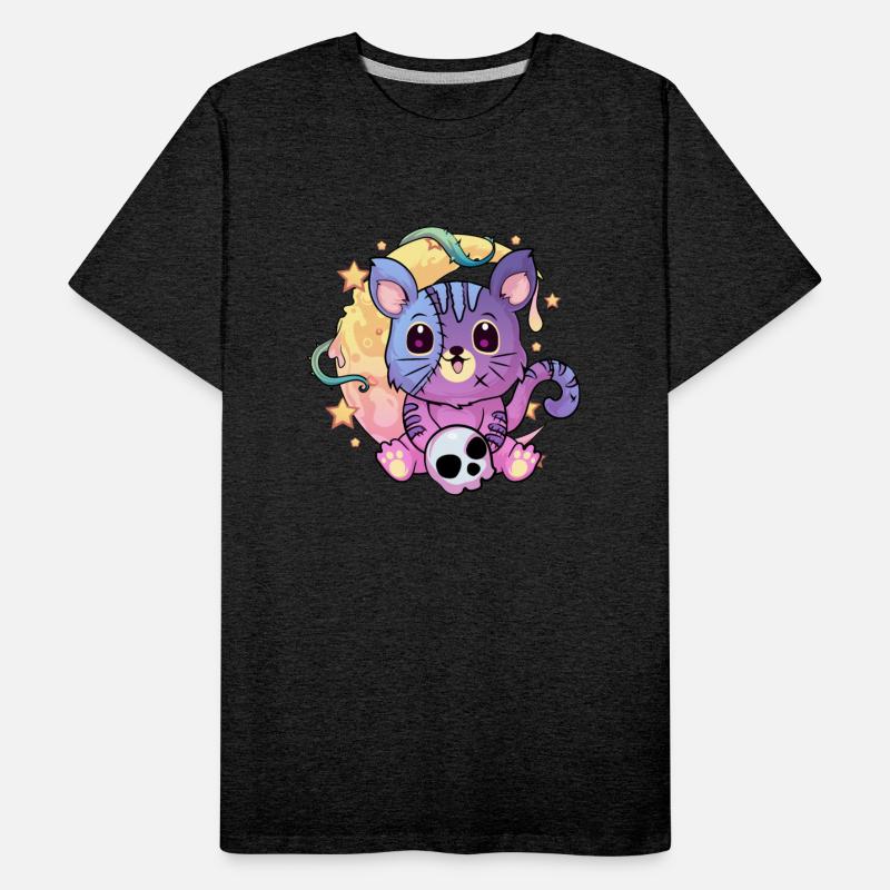 Pastel Goth Kawaii Cat