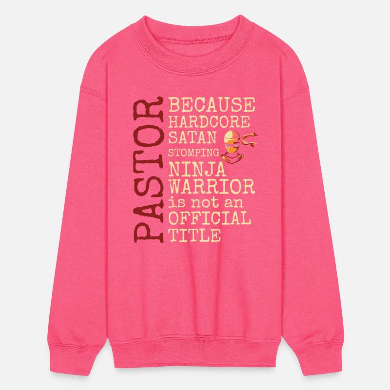 Pastor Because Hardcore Ninja Is Not a Title