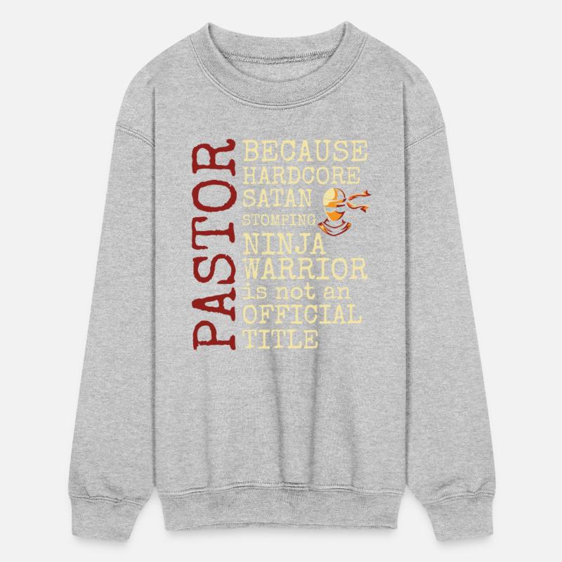 Pastor Because Hardcore Ninja Is Not a Title