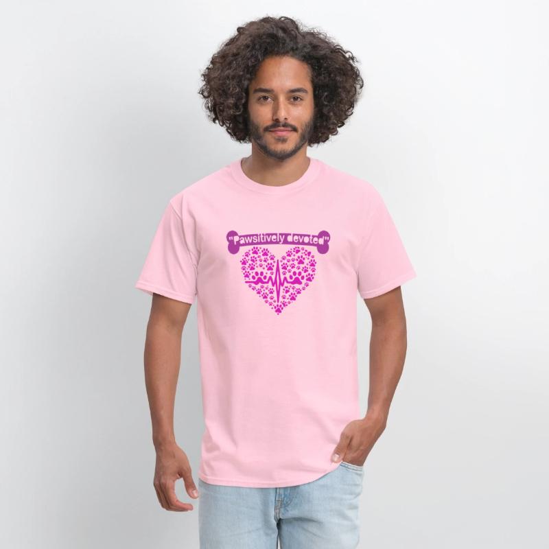 Pawsitivly Devoted Dog T-Shirt: Embrace the boundl
