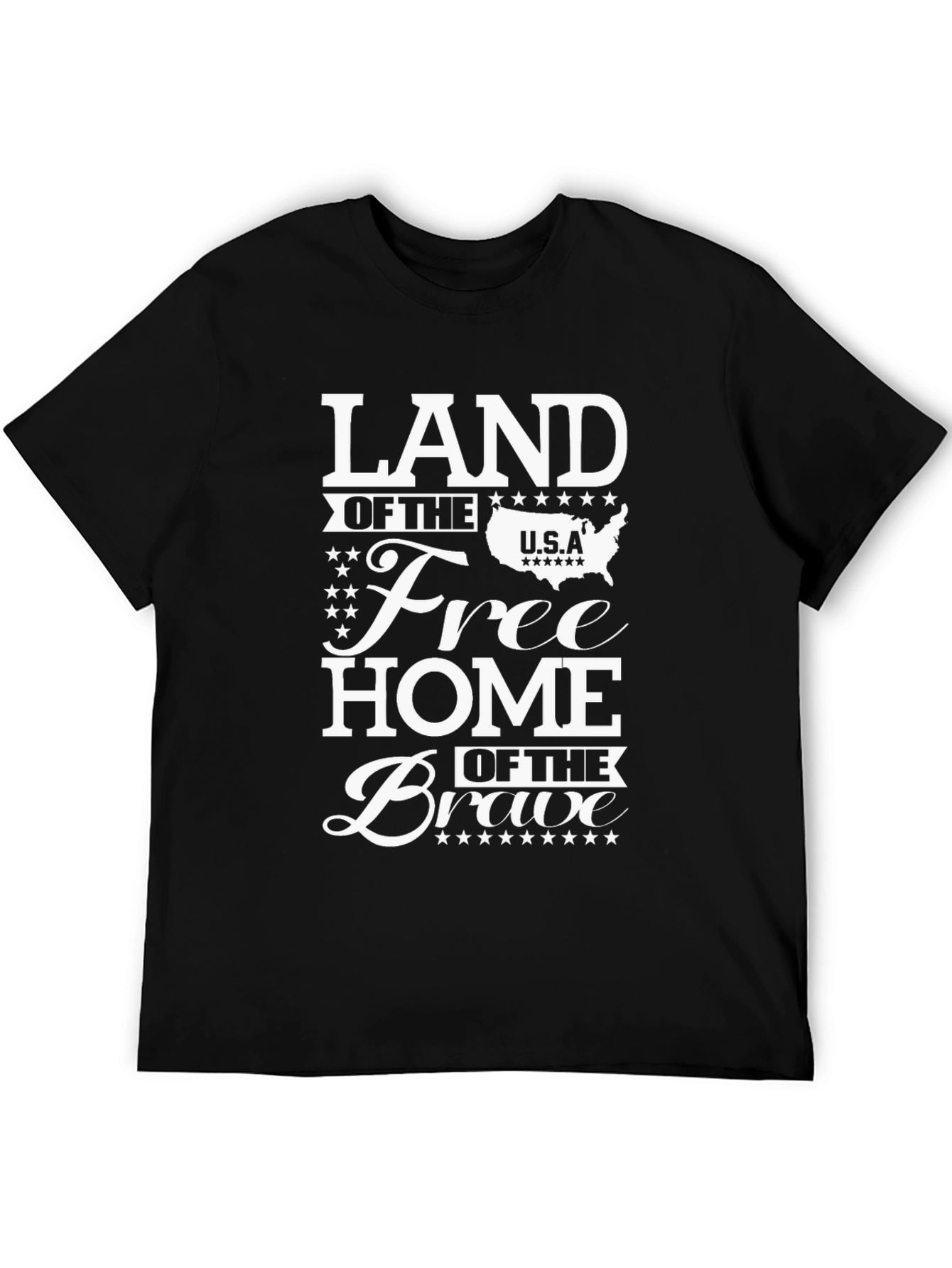 Land of the Free Patriotic T-Shirt