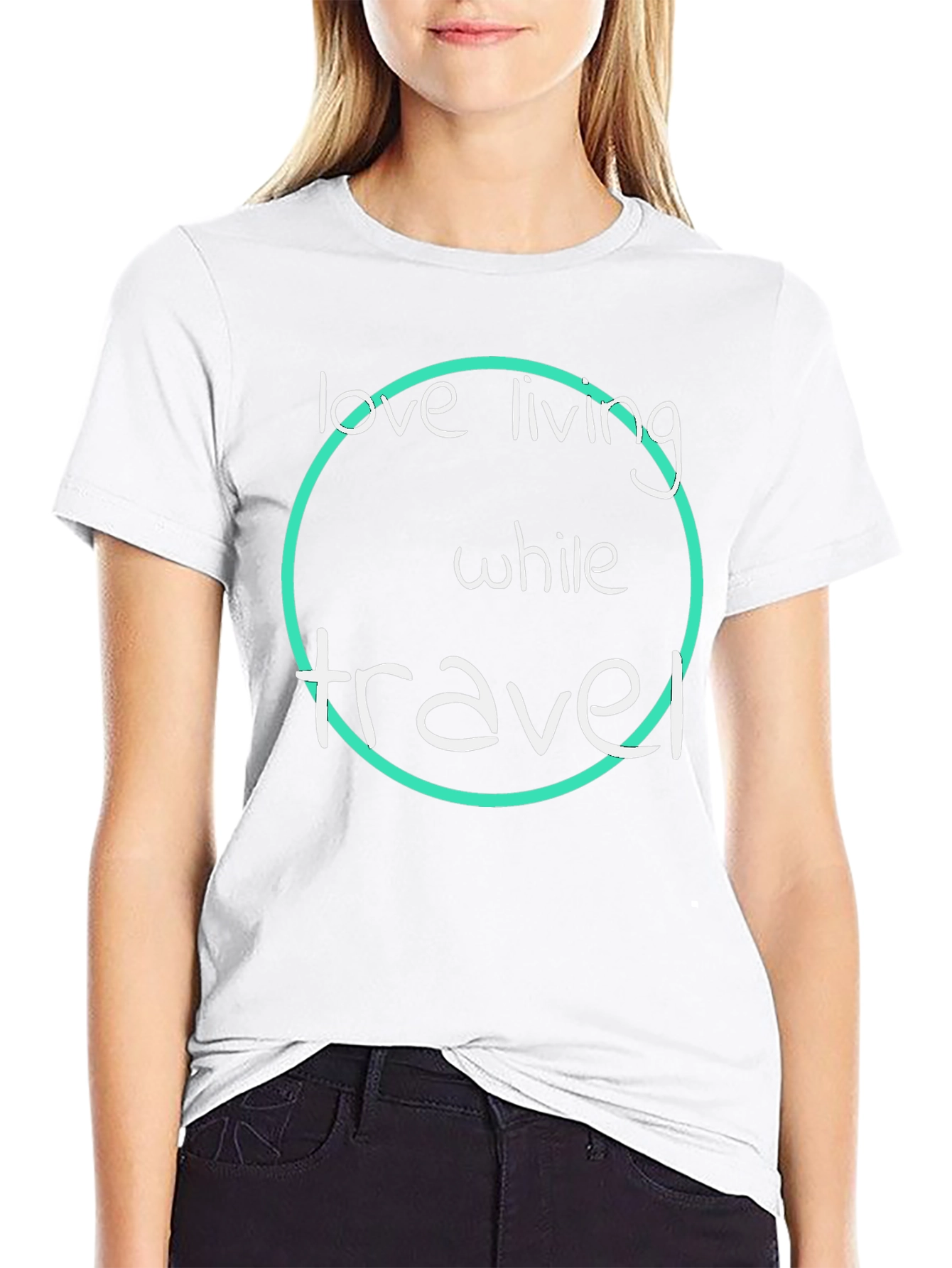Love Living While Travel T-Shirt