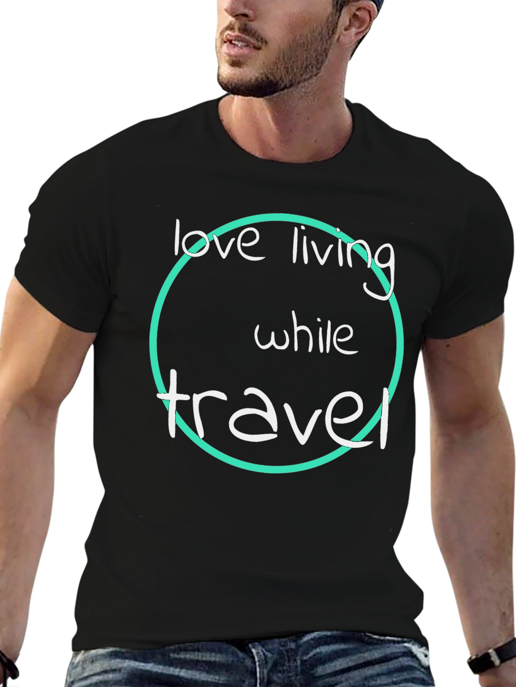 Love Living While Travel T-Shirt