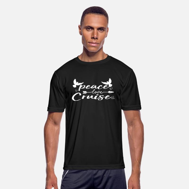 Peace love Silhouette Design For Dark Shirt