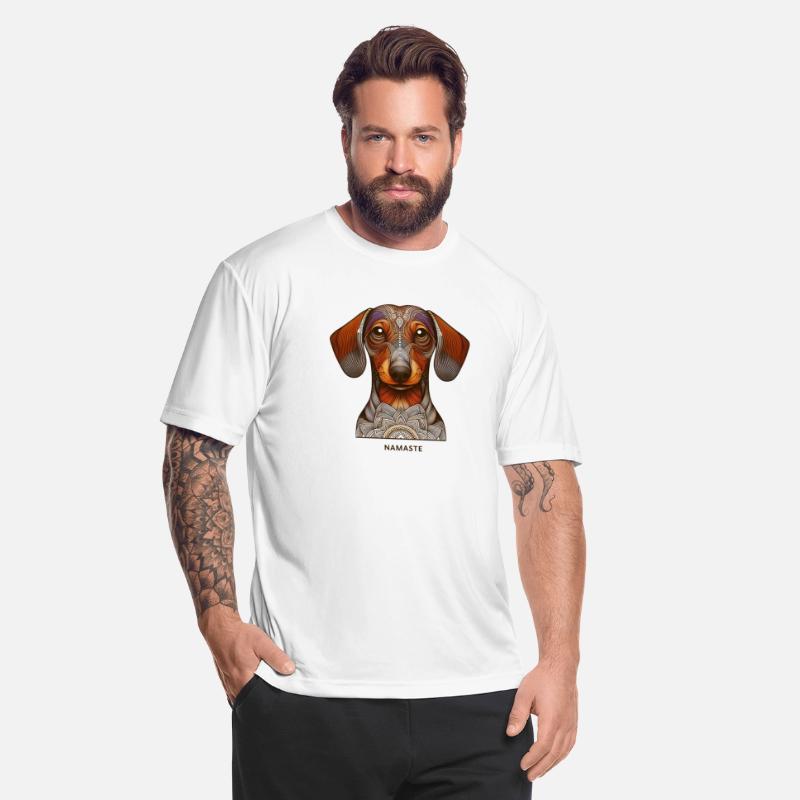 Peaceful Dachshund with Mandala Pattern Vol.2