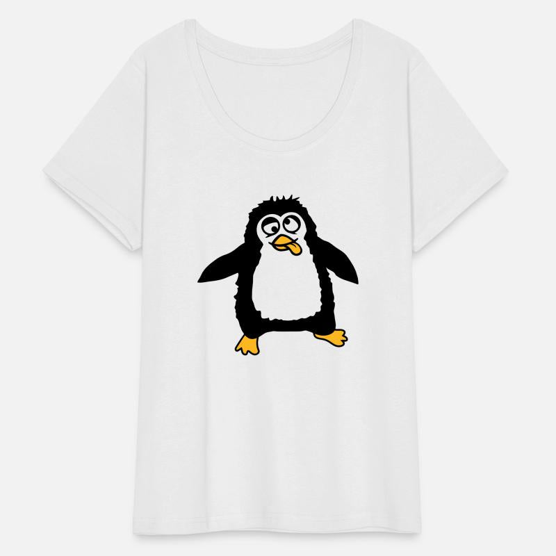 Penguin Baby Looks Confused Dazed Crazy Cute Small
