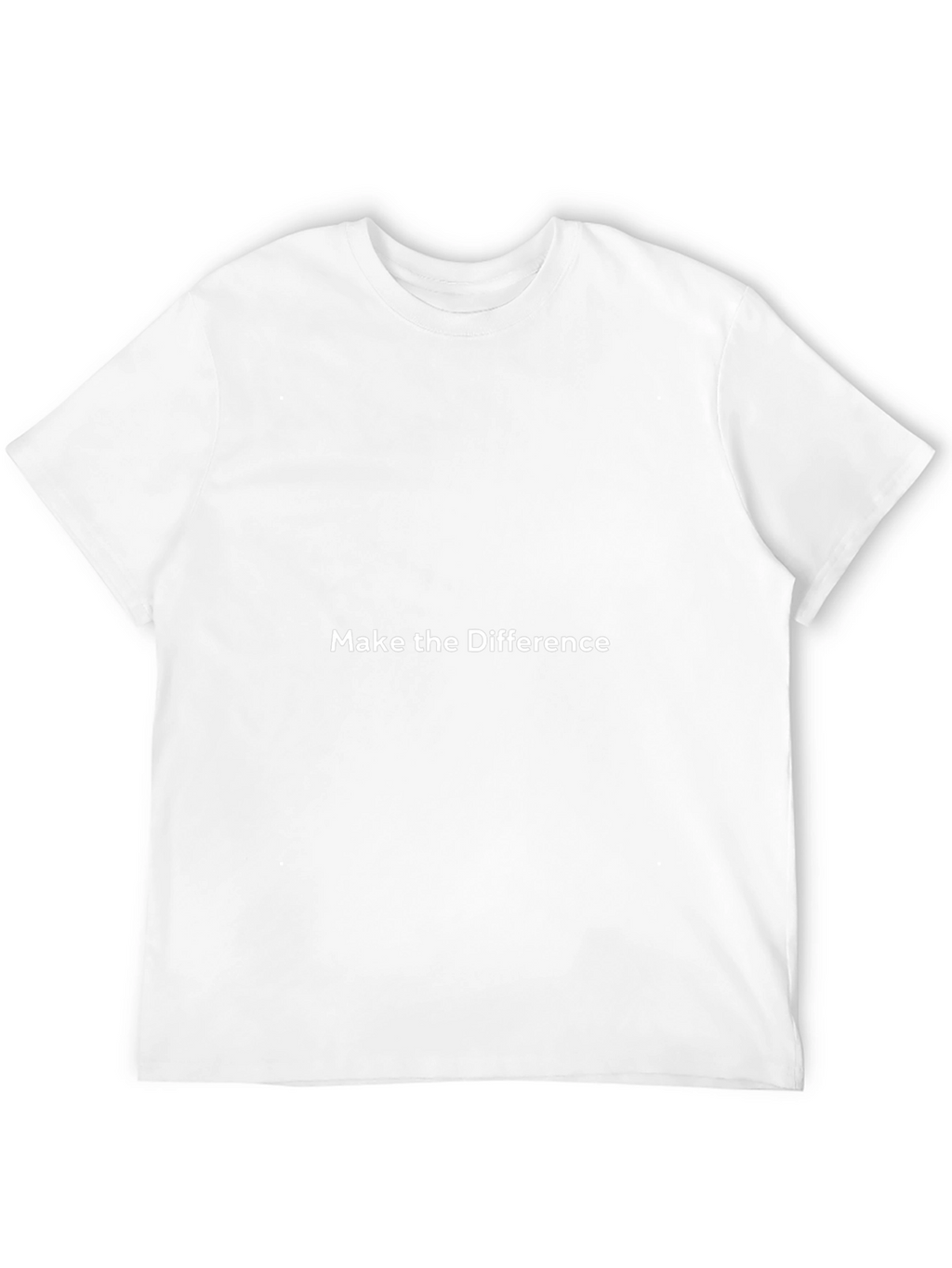 Make the Difference Black T-Shirt