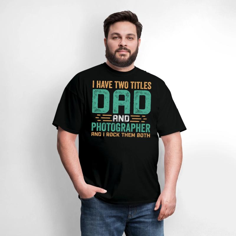 Photographer Dad Fathers Day T-Shirts