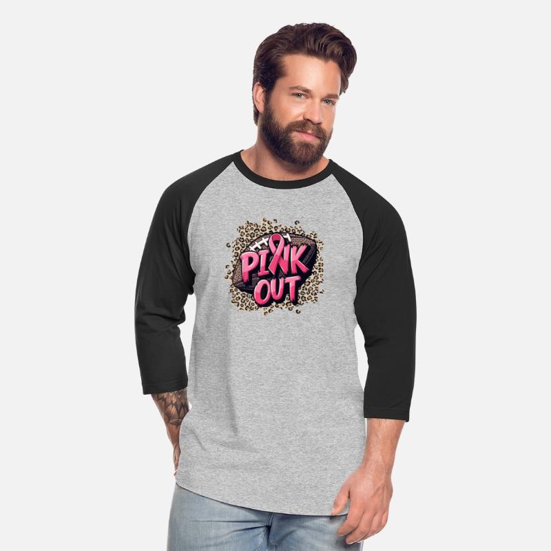 Pink Out Breast Cancer Football Coquette Bow Mom