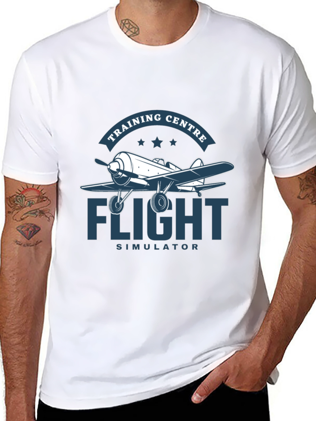 Flight Simulator Training Centre Graphic Tee