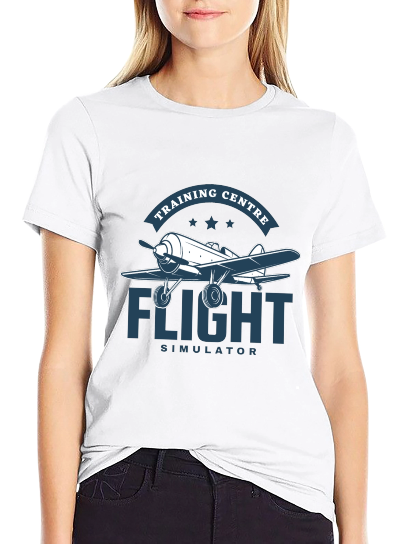 Flight Simulator Training Centre Graphic Tee