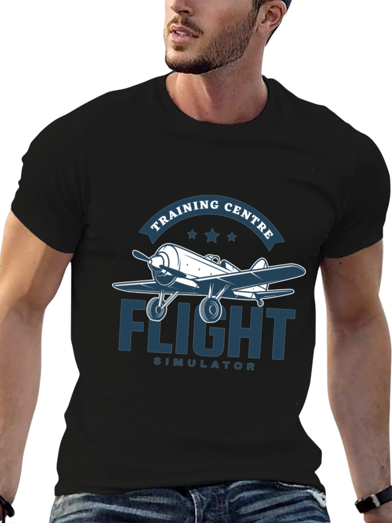 Flight Simulator Training Centre Graphic Tee