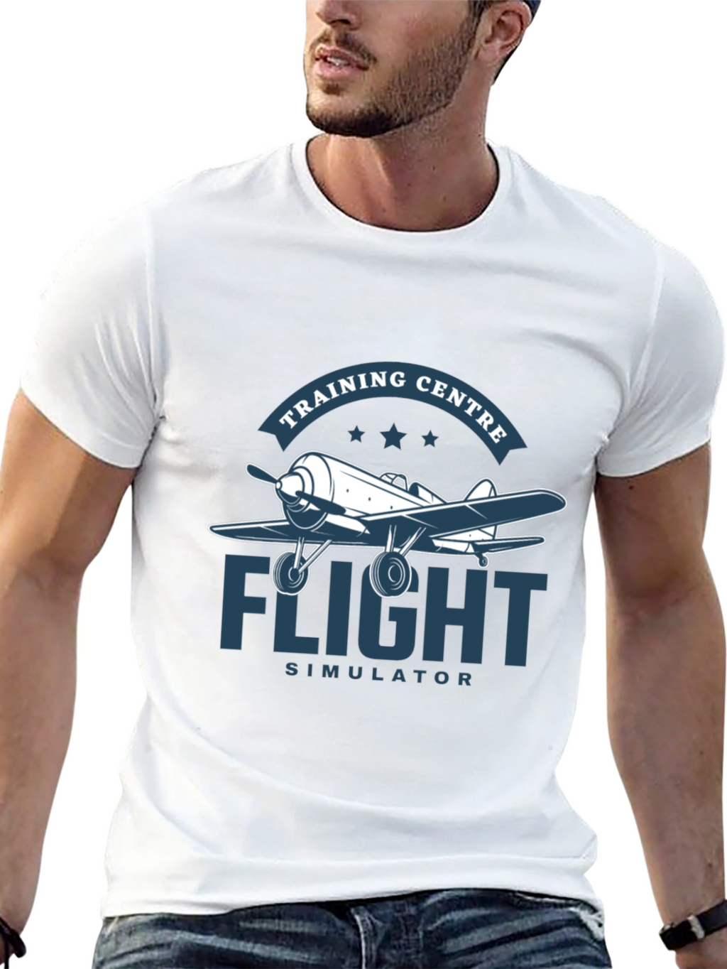 Flight Simulator Training Centre Graphic Tee