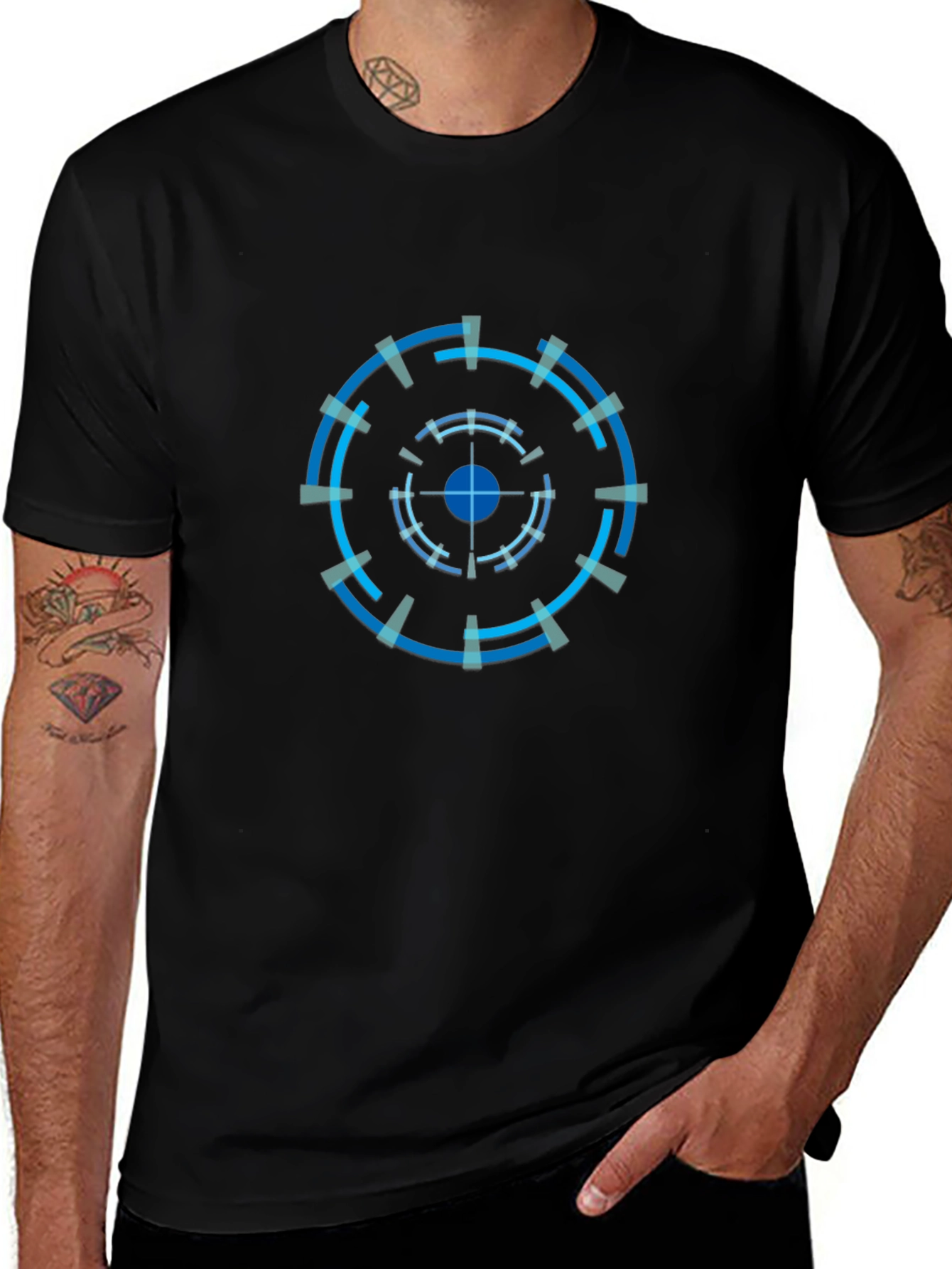 Cyberpunk Target Graphic Tee
