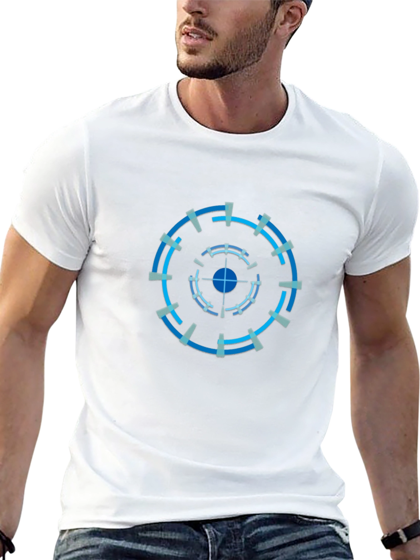 Cyberpunk Target Graphic Tee