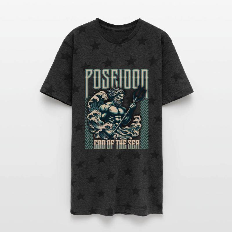 Poseidon God of the Sea Graphics