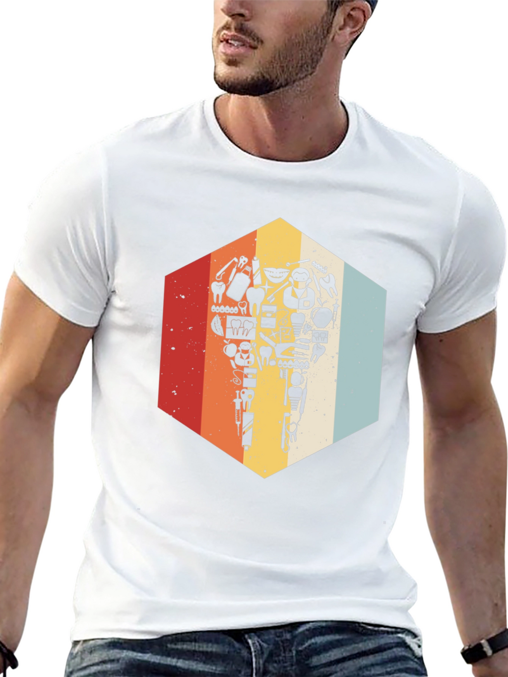 Dental Retro Graphic T-Shirt