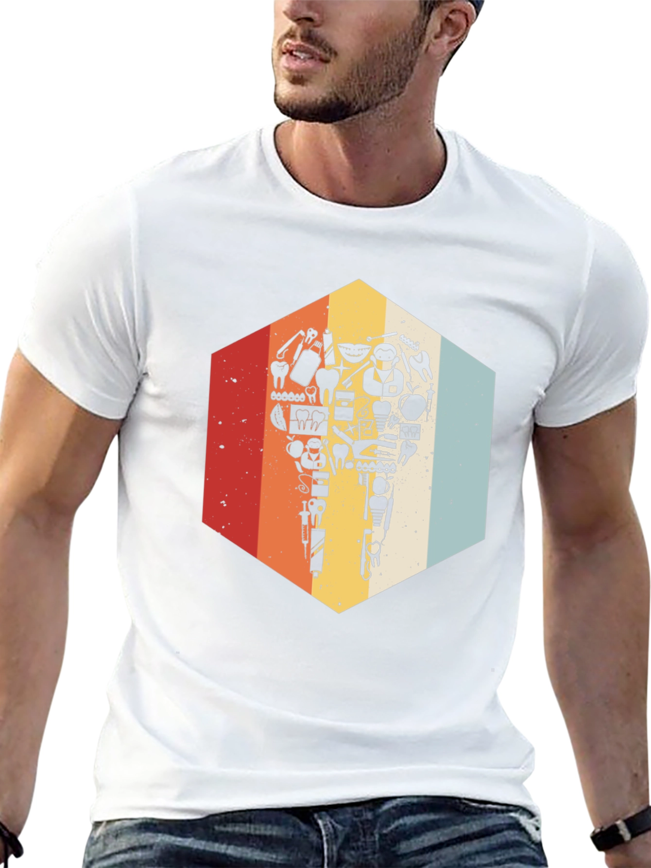 Dental Retro Graphic T-Shirt
