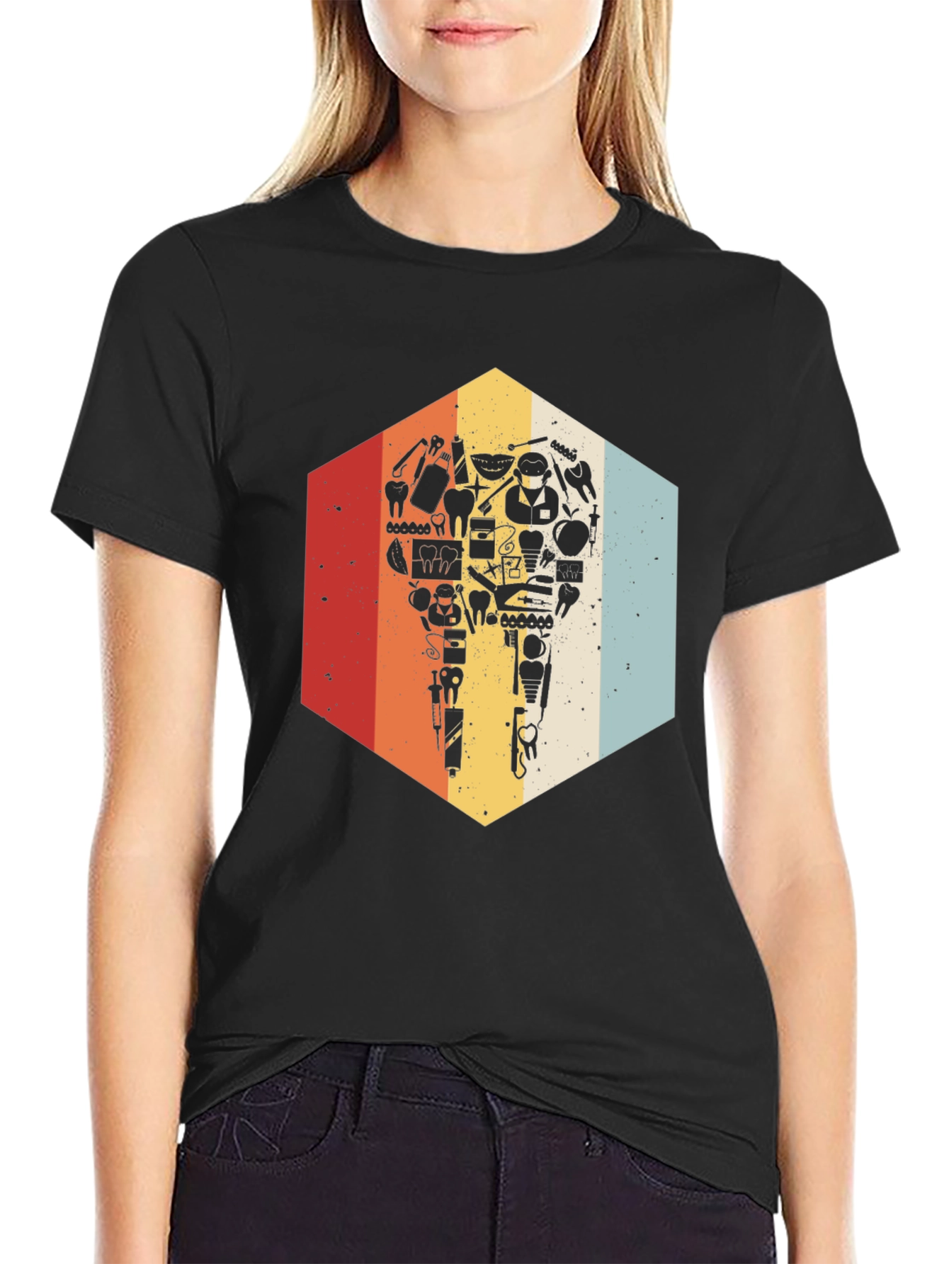 Dental Retro Graphic T-Shirt