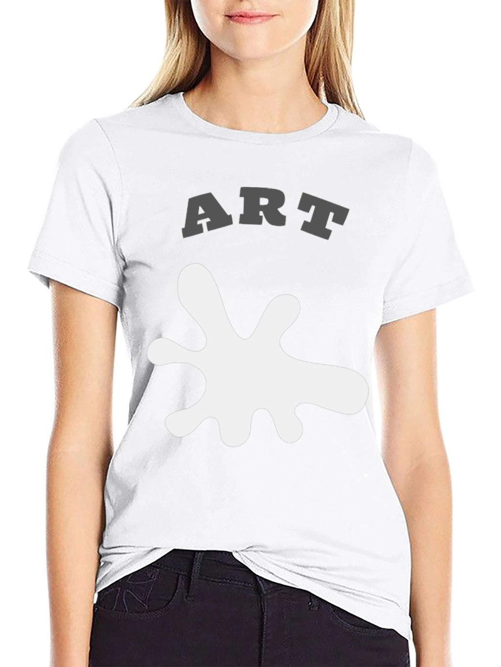 Abstract ART Splatter Graphic Tee