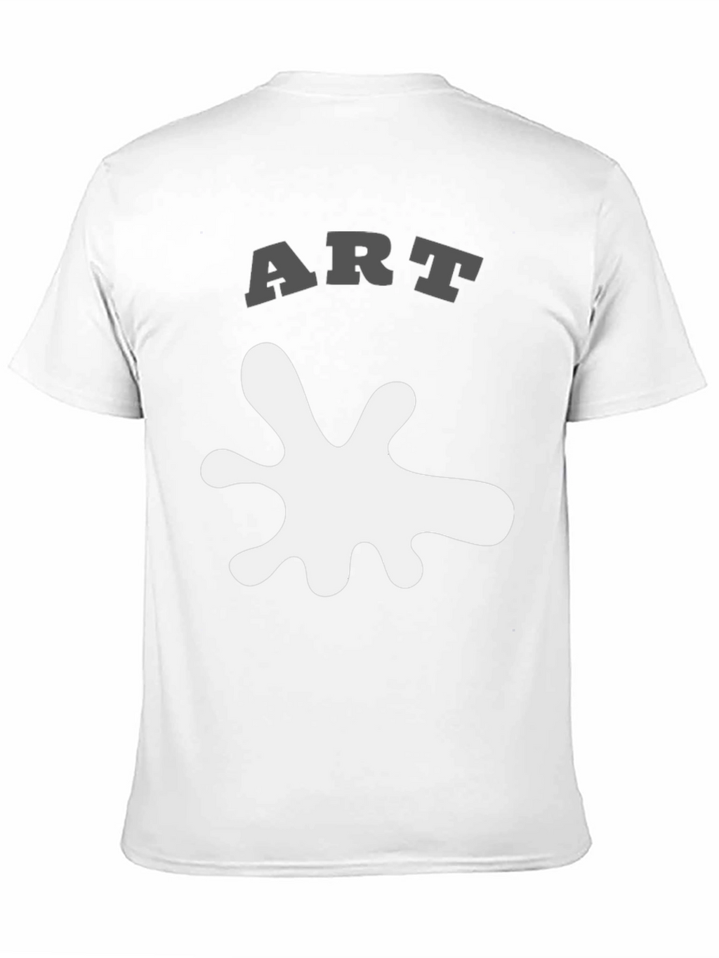 Abstract ART Splatter Graphic Tee