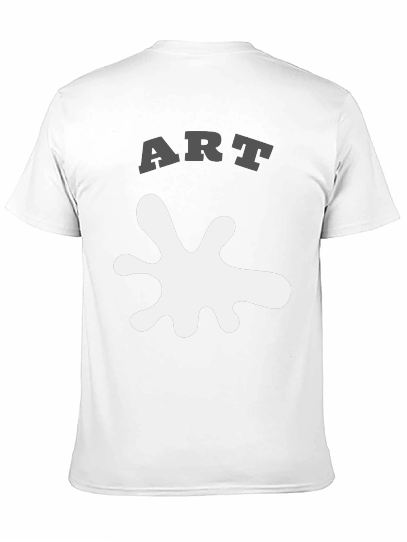 Abstract ART Splatter Graphic Tee