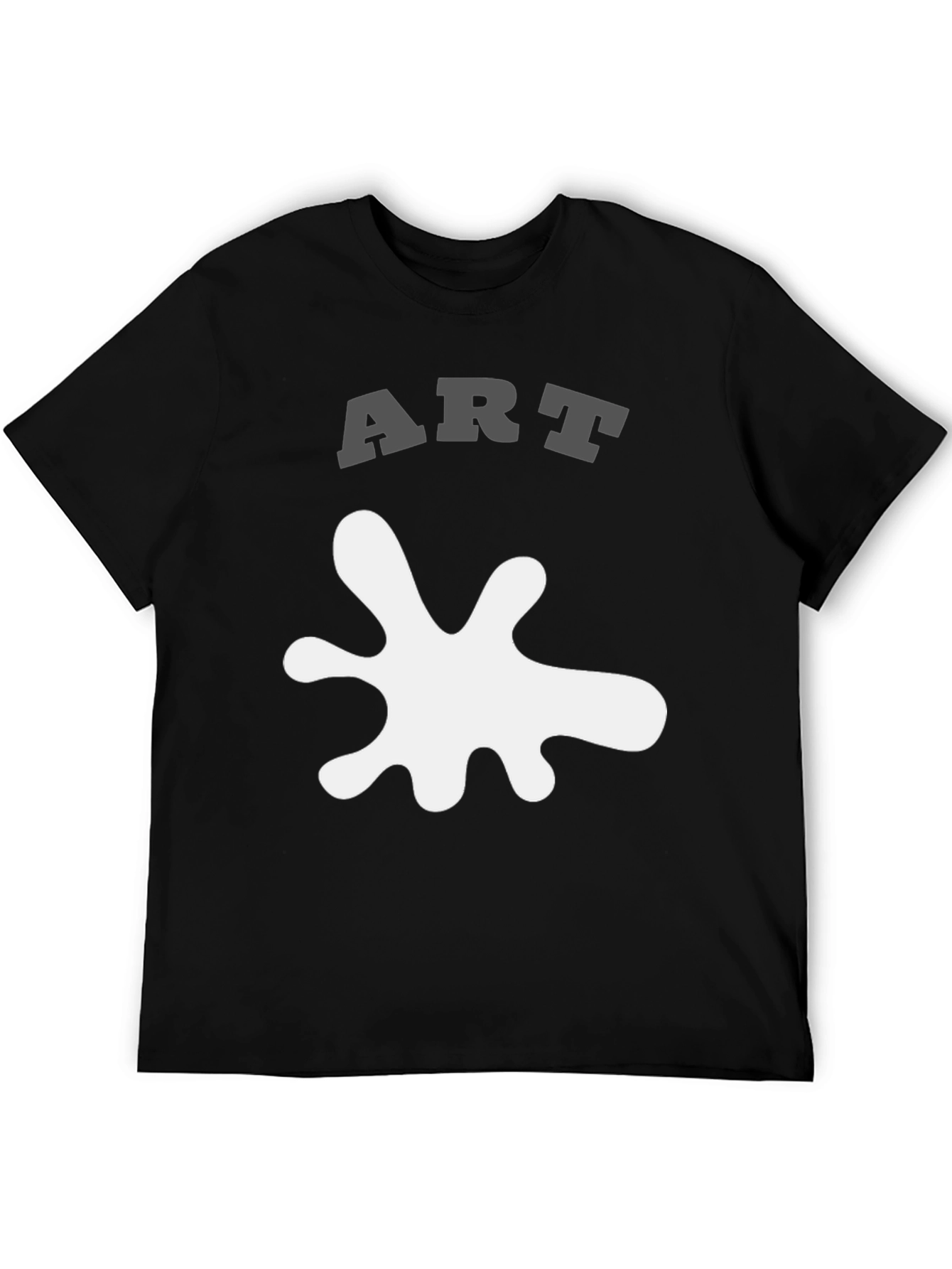 Abstract ART Splatter Graphic Tee