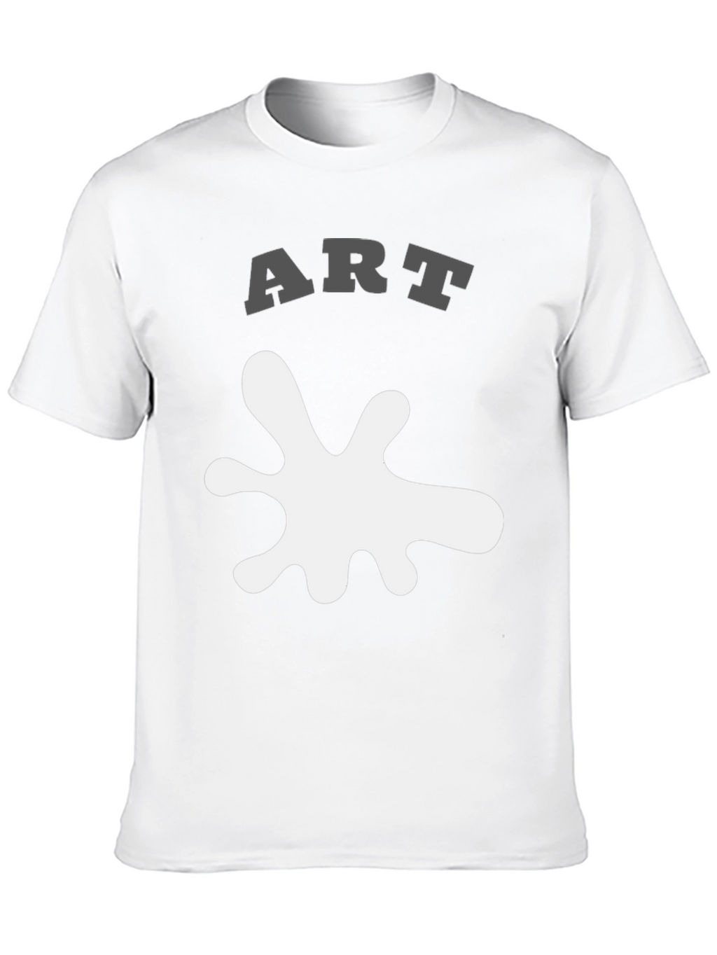 Abstract ART Splatter Graphic Tee