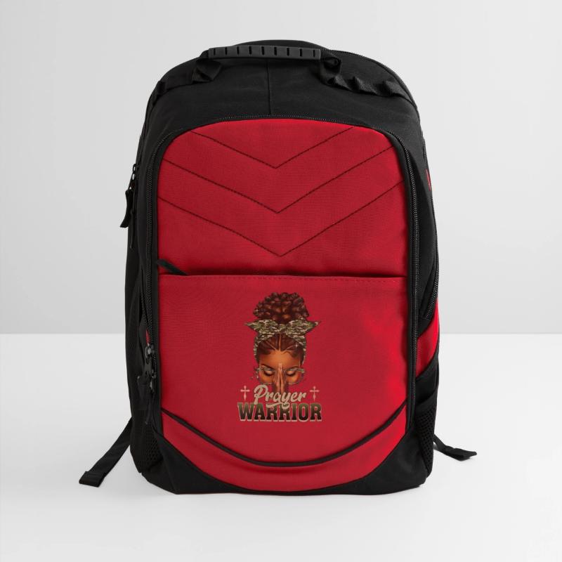 Praying Black Woman Afro Christian