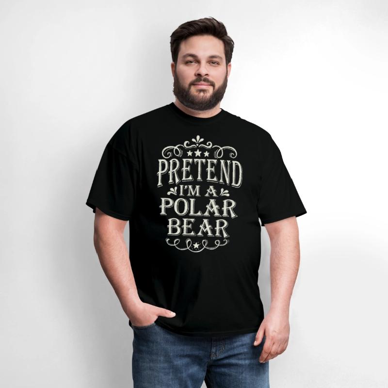 Pretend I'm Polar Bear Funny Costume Halloween