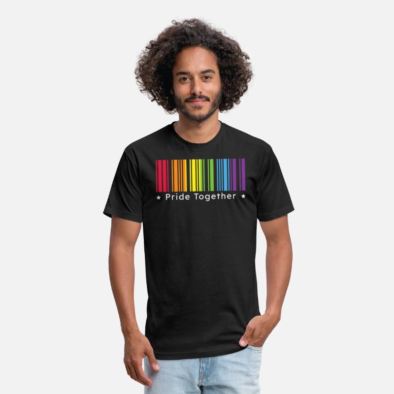 Pride Together, Rainbow Barcode : Pride Month Gift