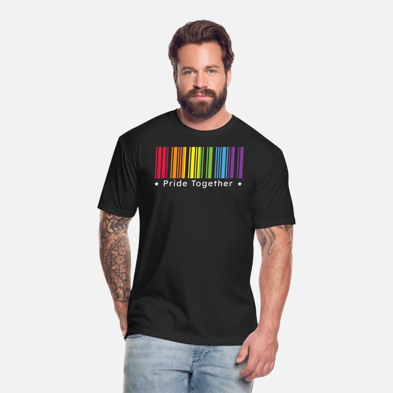 Pride Together, Rainbow Barcode : Pride Month Gift
