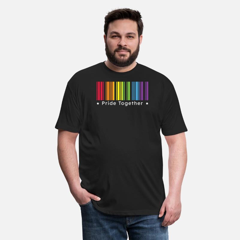 Pride Together, Rainbow Barcode : Pride Month Gift