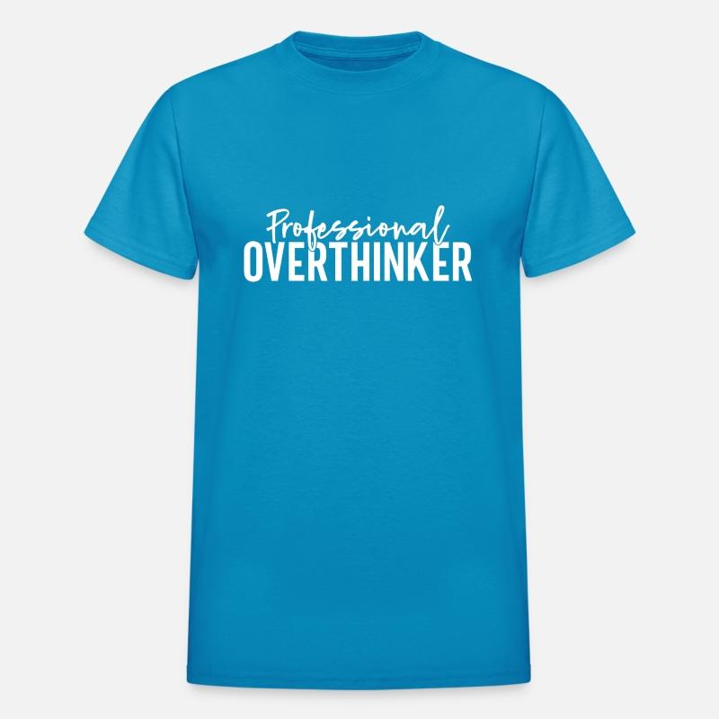 Professional Overthinker Typography Statement