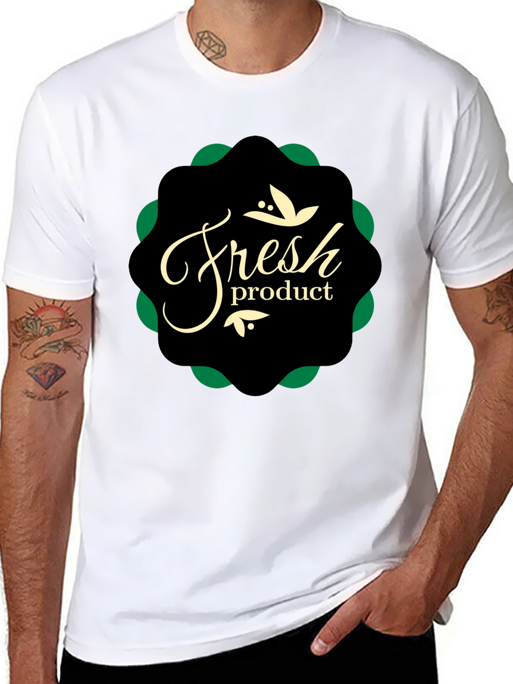 Fresh Product Black T-Shirt