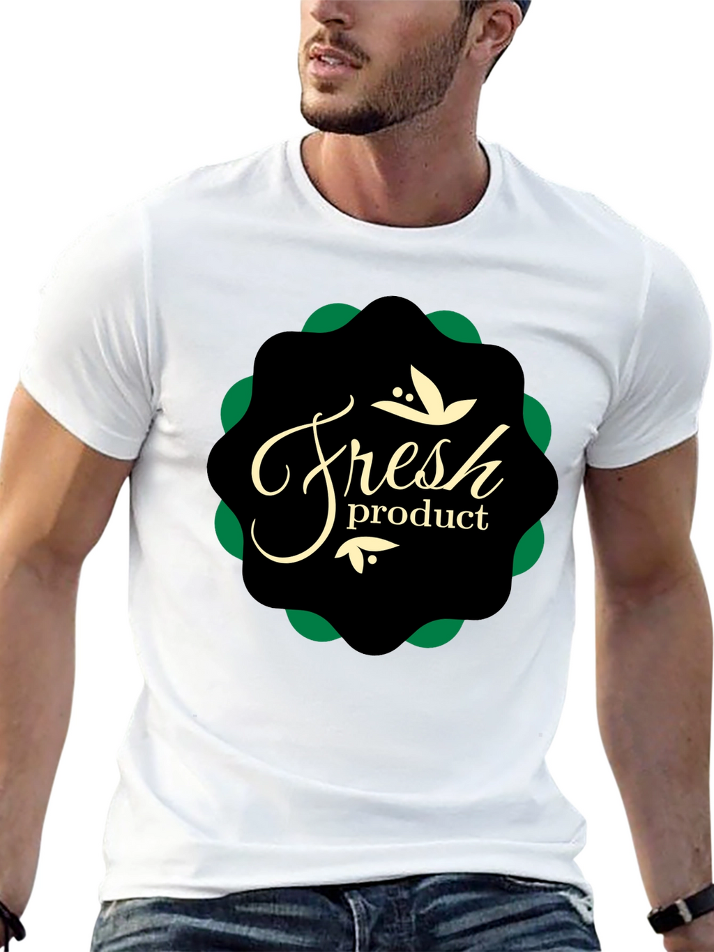Fresh Product Black T-Shirt