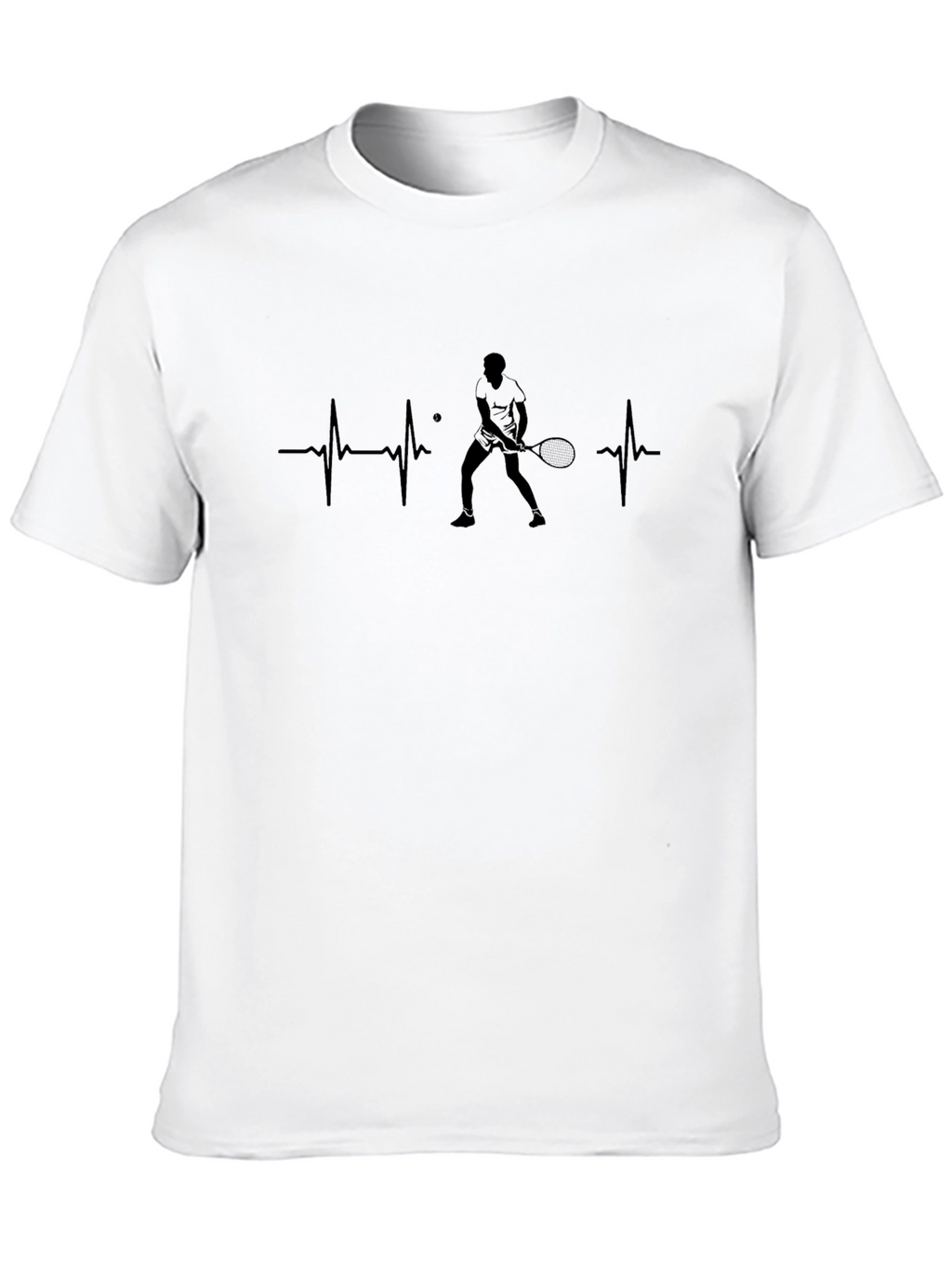 Tennis Heartbeat Graphic T-Shirt