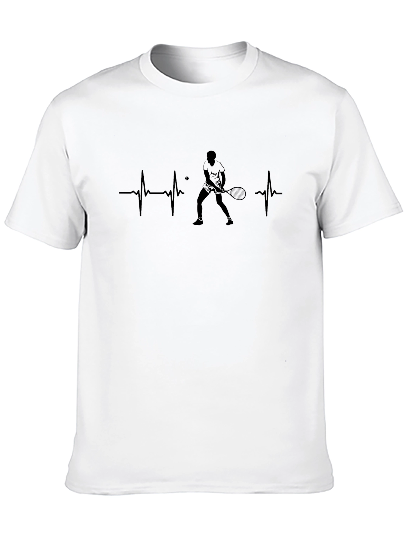 Tennis Heartbeat Graphic T-Shirt
