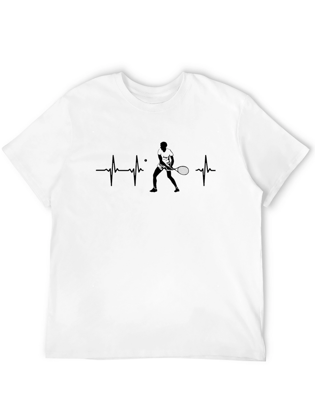 Tennis Heartbeat Graphic T-Shirt