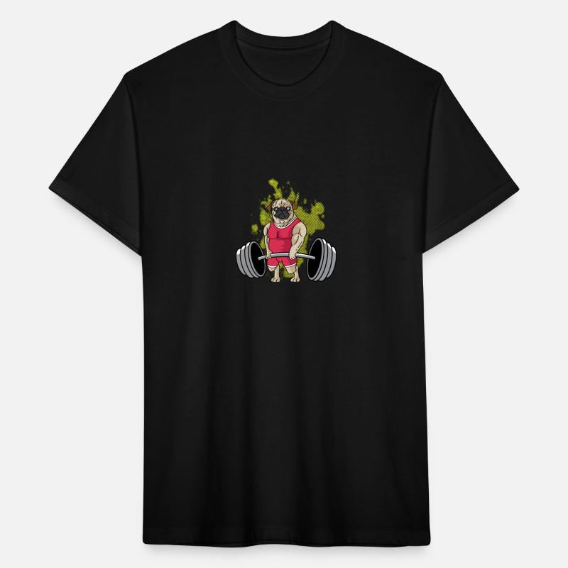 Pug Weightlifting Workout Coach Gift