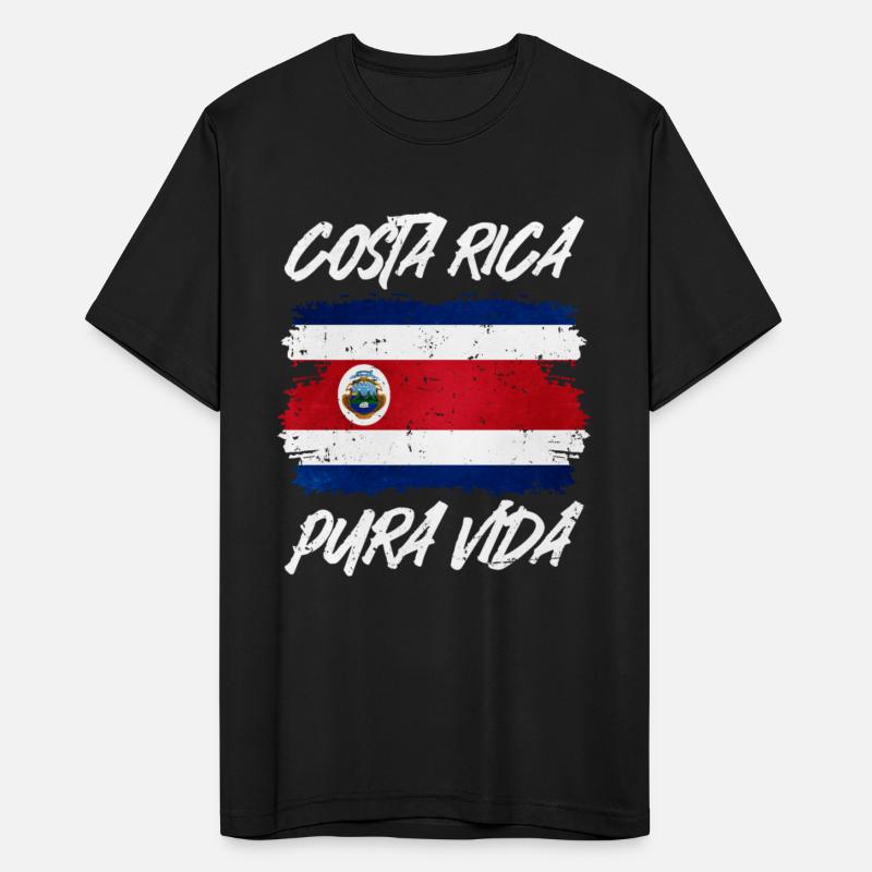 Pura Vida National Flag From Costa Rica Gift