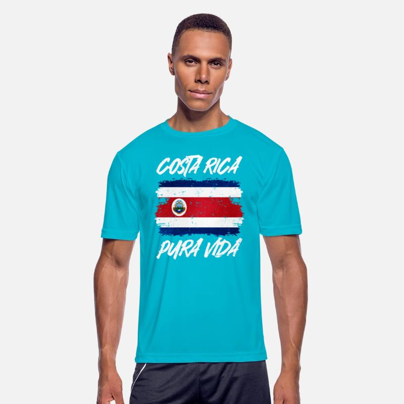 Pura Vida National Flag From Costa Rica Gift